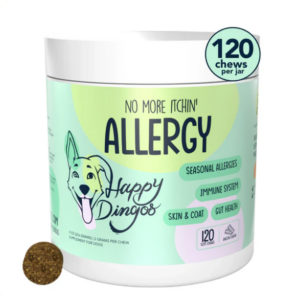 HAPPY DINGOS (NO MORE ITCHIN -ALLERGY)