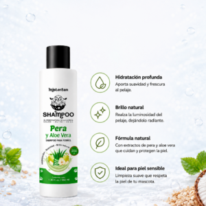 SHAMPOO PERA Y ALOE VERA - MISTERCAN
