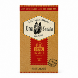 DON FERMÍN GALLETAS PURO HÍGADO DE POLLO - ( 120 Gr )