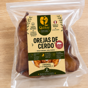 OREJAS DE CERDO QALIKAY - ( 2 UNIDADES )