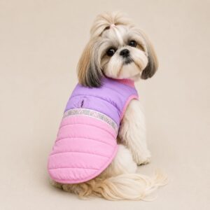 PINK AND LILAC VEST